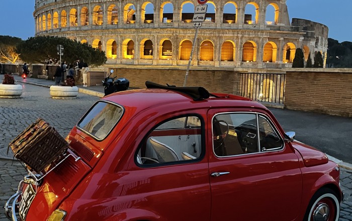Rome By Fiat 500 Vintage Tour